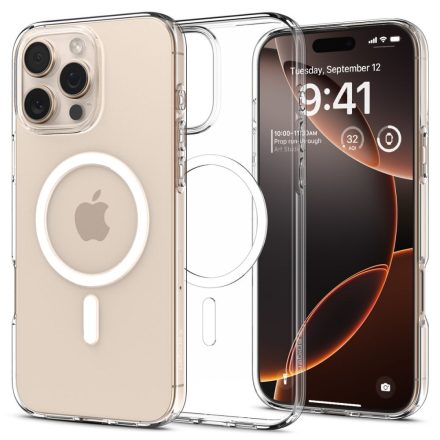 Spigen Liquid Crystal Mag Magsafe iPhone 16 Pro tok – Átlátszó