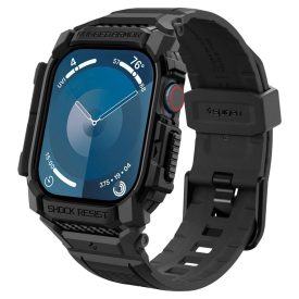   Spigen Rugged Armor ”Pro” Apple Watch 10 / 11 (42 mm) tok – Matt Fekete