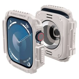 Spigen Rugged Armor Apple Watch 10 / 11 (46 mm) tok –Bézs