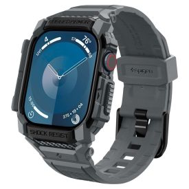   Spigen Rugged Armor ”Pro” Apple Watch 10 / 11 (46 mm) tok –  Sötét Szürke