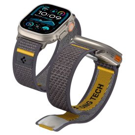   Spigen Athlex Air Apple Watch 8 / 9  / 10 / 11 / Se / Ultra (44 / 45 / 46 / 49 mm) óraszíj –   Active Szürke