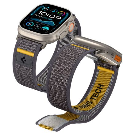 Spigen Athlex Air Apple Watch 8 / 9  / 10 / 11 / Se / Ultra (44 / 45 / 46 / 49 mm) óraszíj –   Active Szürke