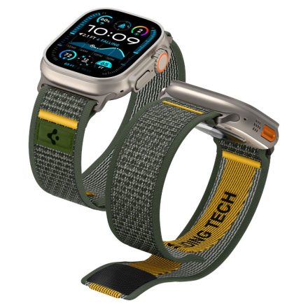 Spigen Athlex Air Apple Watch 8 / 9  / 10 / 11 / Se / Ultra (44 / 45 / 46 / 49 mm) óraszíj –  Active Zöld