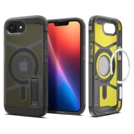   Spigen Tough Armor Mag Magsafe iPhone 16e / 17e tok – Matt Fekete