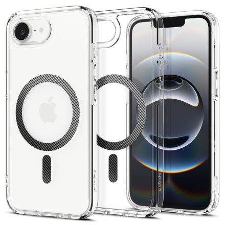 Spigen Ultra Hybrid Mag Magsafe iPhone 16e / 17e tok – Szénszálas