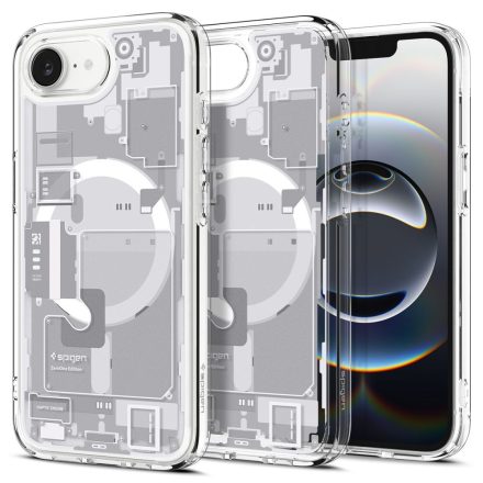 Spigen Ultra Hybrid Mag Magsafe iPhone 16e / 17e tok – Zero One Fehér