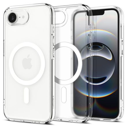 Spigen Ultra Hybrid Mag Magsafe iPhone 16e / 17e tok – Matt Fehér