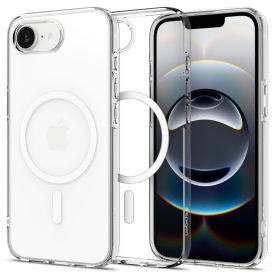   Spigen Liquid Crystal Mag Magsafe iPhone 16e / 17e tok – Átlátszó