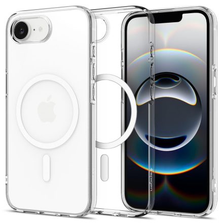 Spigen Liquid Crystal Mag Magsafe iPhone 16e / 17e tok – Átlátszó