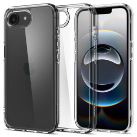 Spigen Ultra Hybrid iPhone 16e / 17e tok – Kristálytiszta