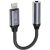 Tech–Protect Ultraboost Lightning to 3,5mm Jack Adapter – Fekete
