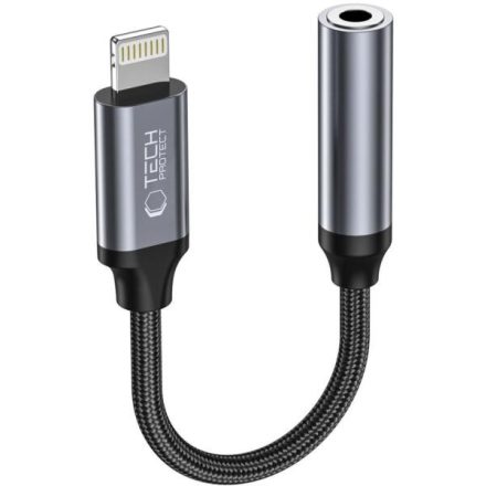 Tech–Protect Ultraboost USB–C to 3,5mm Jack Adapter – Fekete