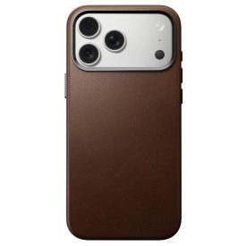   Nomad Traditional Leather Case iPhone 17 Pro Max Bőr tok – Barna