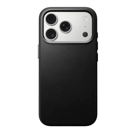 Nomad Traditional Leather Case iPhone 17 Pro Bőr tok – Fekete