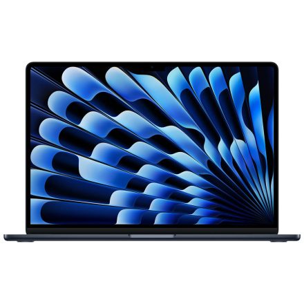 Apple MacBook Air 15.3: Éjfekete/M5 10C CPU/10C GPU/16GB/1TB 