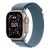 Apple Watch Ultra 3 Cellular 49mm Natúr titán tokkal Világoskék Alpesi pánttal - S